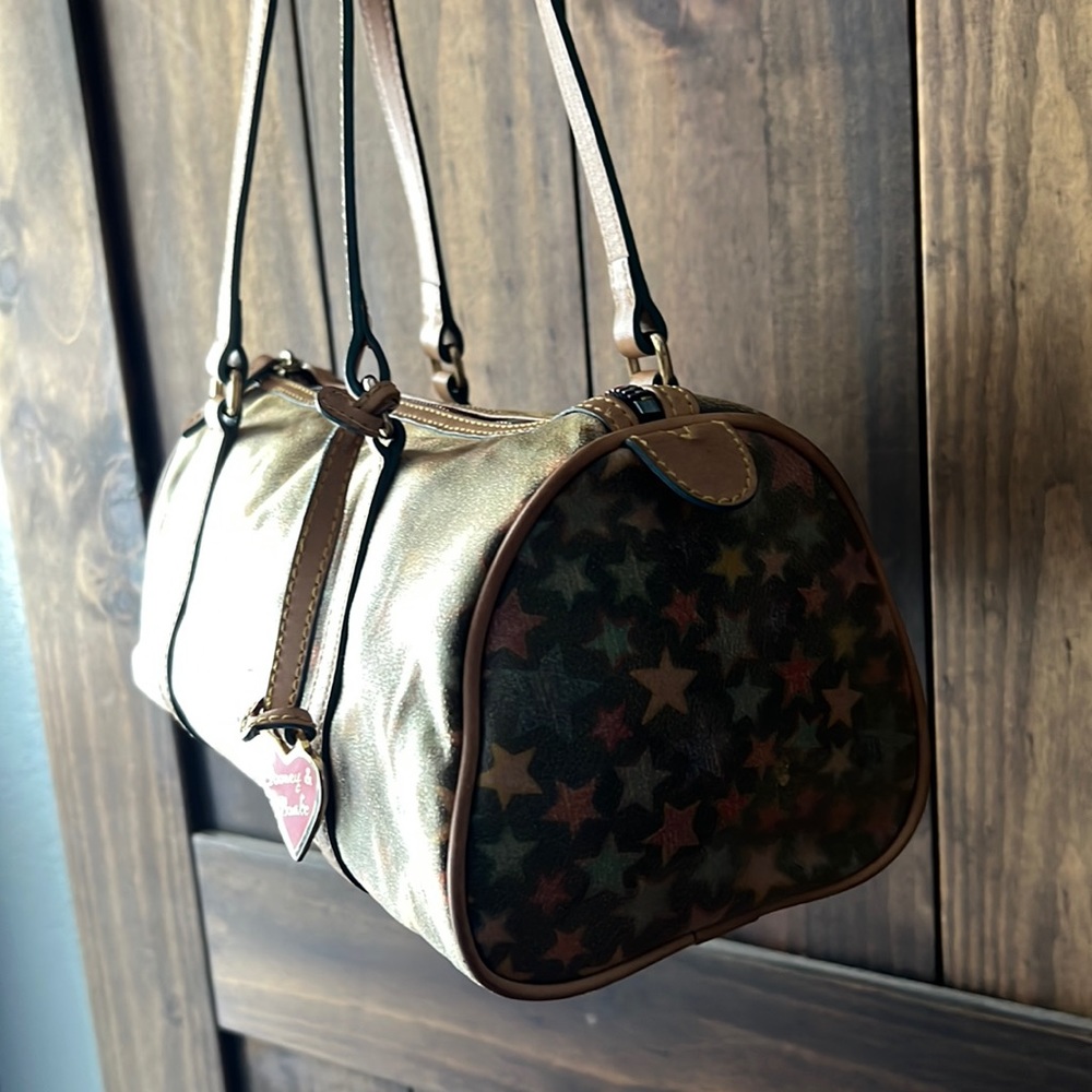 Vintage stars Dooney & Bourke barrel shoulder handbag in black - Picture 14 of 14